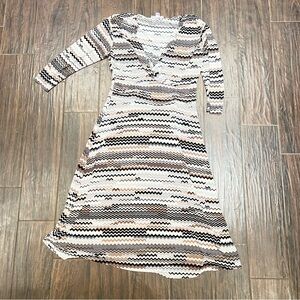 9&Co. stretch 3/4 sleeve stretch women’s dress. Medium pm2